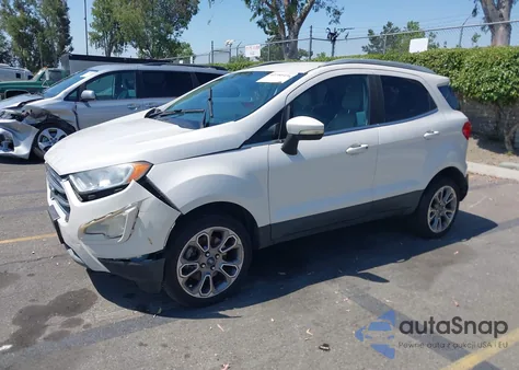 2018 Ford Ecosport Titanium z USA, uszkodzony, nr VIN MAJ6P1WL3JC212166